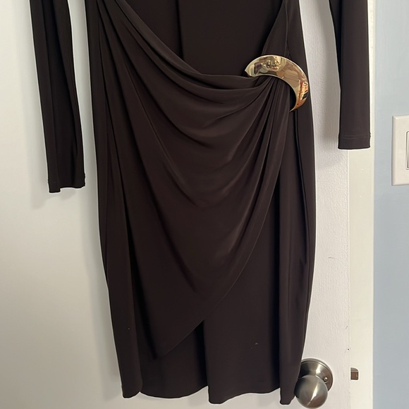 Joseph Ribkoff, Chocolate Brown, Size 10 - Picture 2 of 5